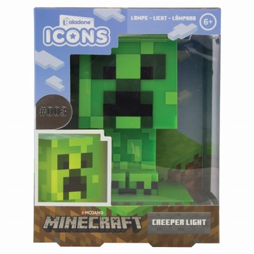 Lampka ICONS Creeper - Minecraft