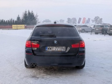 BMW Seria 5 F10-F11 Touring 520d 184KM 2012 BMW Seria 5 Ledy Alu Klima Navi Jasne Skory Serwis Gwarancja 2.0 Diesel, zdjęcie 7