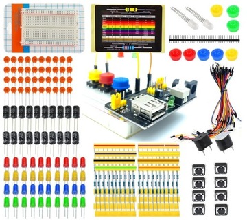 Zestaw elementów elektronicznych do Arduino , Raspberry Pi