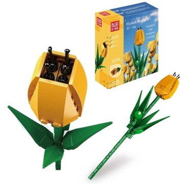 КОНСТРУКЦИОННЫЕ БЛОКИ ТЮЛЬПАНЫ ИСКУССТВЕННЫЕ ЦВЕТЫ ДЛЯ МОЛДА KING VASE 24012