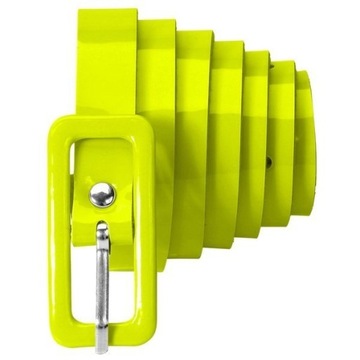 PASEK NEONOWY ŻÓŁTY DISCO NEON LATA 80 90