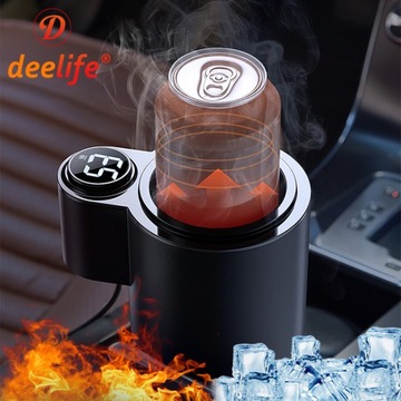 Deelife Car Heating Cup Can Beverage Milk Warmer A