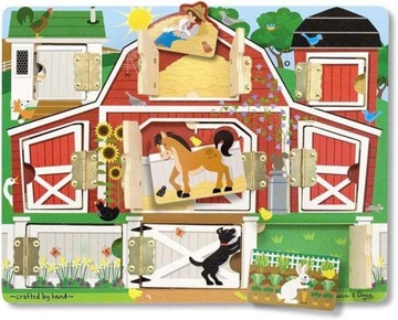 Magnetyczna Tablica PUZZLE Melissa and Doug 3+