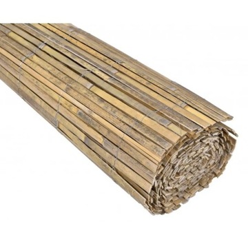 Бамбуковый защитный коврик 1,8х3 м для забора.