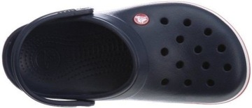 CROCS CROCBAND NAVY GRANATOWE KLAPKI 36-37 M4