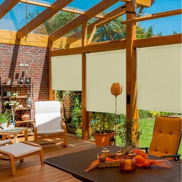 БАЛКОННЫЙ ТАРИЗ, НАРУЖНЫЕ ВЕРТИКАЛЬНЫЕ СТАВНИ, ЗАТЕМНЕННЫЕ ТЕРРАСНЫЕ СТАВНИ