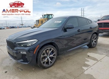 BMW X6 G06 2021 BMW X6 M50I 2021 4.4l 4.4 Benzyna 523KM