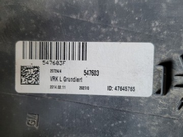 LEVÝ KRYT ZRCÁTKO OPEL INSIGNIA A OE 13247129