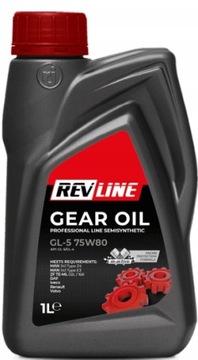 Revline GL-5 75W80 olej przekładniowy op.1L