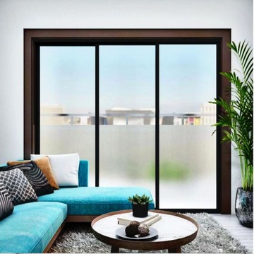 МОЛОЧНО-МАТОВАЯ ЗАЩИТНАЯ МАТОВАЯ ПЛЕНКА ДЛЯ ОКОН 152см