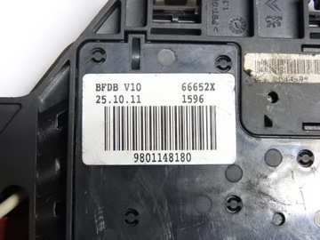 CITROEN DS3 09-14 KLIKA PLUSOVÁ MODUL SKŘÍŇKA POJISTKA 9801148180