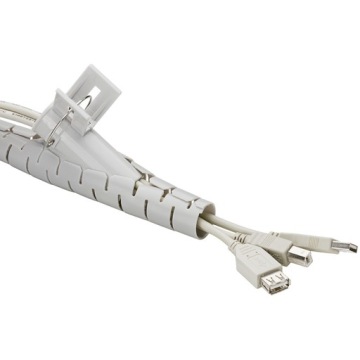 Крышка кабеля Goobay WireTube 2,5 м, серая