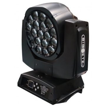 2X ДВИЖУЩАЯСЯ ГОЛОВКА РОТО 19X15 RGBW BIG-EYE