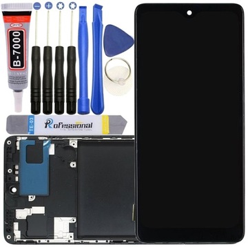 OLED WYŚWIETLACZ Z RAMKA DO SAMSUNG GALAXY SAMSUNG A71 2020 A715 LCD