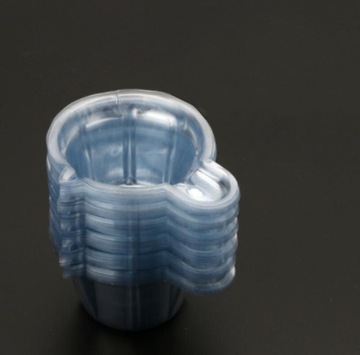 Стиль: 50 шт. Одноразовые пластиковые пробные стаканчики