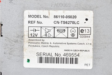 DISPLEJ 86110-05020 TOYOTA AVENSIS T25 05R