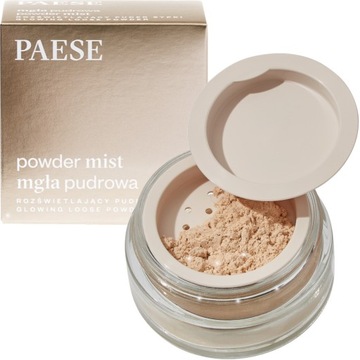 PAESE PUDER SYPKI DO TWARZY ROZŚWIETLAJĄCY MGŁA PUDROWA 01 LIGHT BEIGE