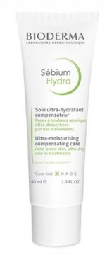 BIODERMA SEBIUM HYDRA Krem nawilżający krem 40ml