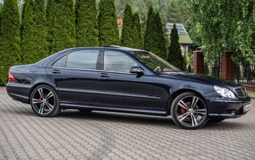 Mercedes Klasa S W220 Sedan 5.0 V8 (500) 306KM 2002 MB w220 S 500 v8 306PS 55AMG Long 120TKM Full Opcja Jak Nowa Gwarancja!, zdjęcie 32