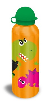 bidon aluminiowy z ustnikiem DINOZAURY DINO 500ml