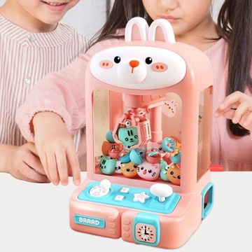 Игровой автомат с 10 мини-мягкими животными,