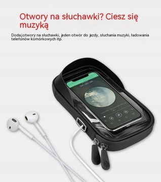 Wodoodporny uchwyt na telefon do roweru