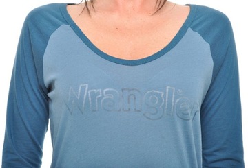 WRANGER bluzka turquoise WRANGER RAGAN TEE_ XL