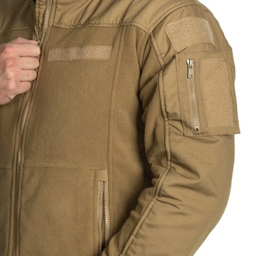 Polar bluza polarowa taktyczna rozpinana bez kaptura MFH Combat Coyote M