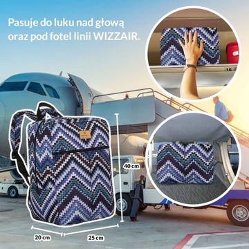 Легкий дорожный рюкзак ROVICKY для ручной клади в самолете