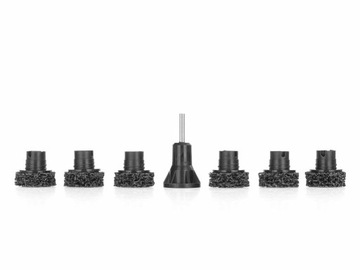 ЩЕТКИ, ШЛИФОВАЛЬНЫЕ КРУГИ ДЛЯ ЧИСТКИ СТУПИЦ ДИСКОВ, НАБОР 6 шт.