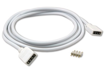 Przedłużacz do taśmy paska LED RGB 5050 4pin 2,5m