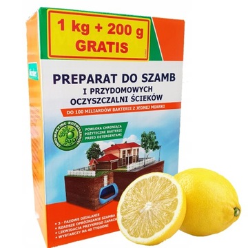 BAKTERIE PREPARAT MICROBEC BROS DO SZAMBA OCZYSZCZALNI 1kg