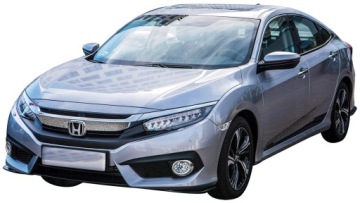 HONDA CIVIC X 2016-19 СЕДАН ПЕРЕДНИЕ ГАЛОГЕННЫЕ КРЫШКИ