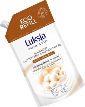 LUKSJA MYDŁO 900 ml ZAPAS BAWEŁNA
