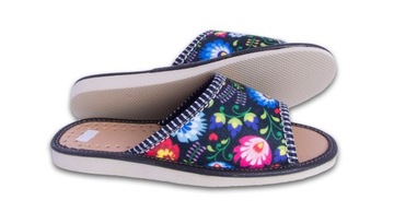 ДЕШЕВЫЕ ДОМОВЫЕ ТАПОЧКИ, ВЫКРОЙКА LOWICKI, размер 40