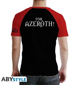 Футболка S World of Warcraft, оранжево-красная