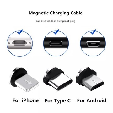 Adapter magnetyczny Lightning Super Fast charging
