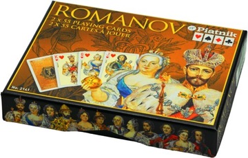 KARTY DO GRY PIATNIK LUX ROMANOV