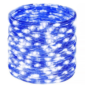 100LED МИКРО ЛАМПЫ С СИНИМ ПРОВОДОМ