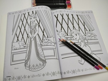 КНИГА-РАСКРАСКА MEGA COLOR Наклейки с машинками Disney PIXAR