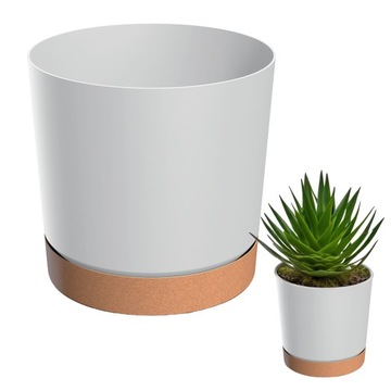 DONICZKA DONICA OSŁONKA TUBO PM Z PODSTAWKIEM ECO DPOD150 Biała