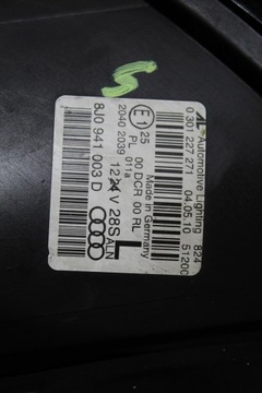 AUDI TT 8J XENON LEVÝ SVĚTLO PŘEDNÍ