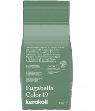 KERAKOLL FUGABELLA KOLOR COLOR 19 FUGA HYBRYDOWA CEMENTOWO-ŻYWICZNA 3KG