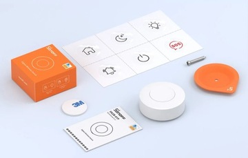 КРУГЛАЯ ДИСТАНЦИОННАЯ КНОПКА SONOFF ДЛЯ УМНЫХ СЦЕН СИГНАЛИЗАЦИИ ZIGBEE SNZB-01P