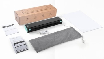 Портативный термопринтер формата А4 без чернил Bluetooth Phomemo M08F Tattoo