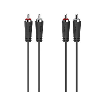 Kabel audio Hama 00205258 2x RCA - 2x RCA / 3m