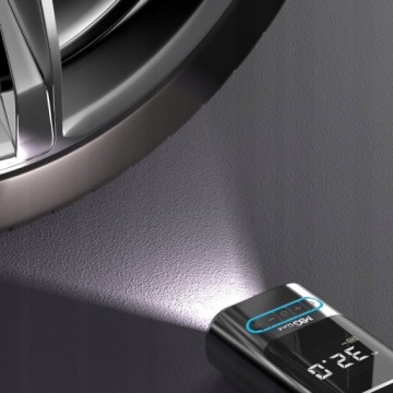 ЭЛЕКТРИЧЕСКИЙ НАСОС-КОМПРЕССОР БЕСПРОВОДНОЙ АККУМУЛЯТОР + POWERBANK 10 БАР