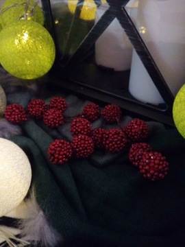 ŻOŁĘDZIE OZDOBNE DEKORACJA STOŁU JESIEŃ 12 SZT 476