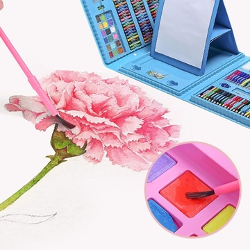 ШКОЛЬНЫЙ НАБОР ДЛЯ ЖИВОПИСИ И РИСОВАНИЯ ДЛЯ РЕБЕНКА, ХУДОЖЕСТВЕННЫЙ, ИСКУССТВА