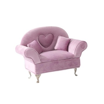 1/6 диван, шкатулка для драгоценностей, реалистичная сцена из жизни, кукольный домик, двухместный диван